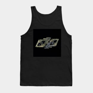 Apparel, home, tech and travel design Tank Top